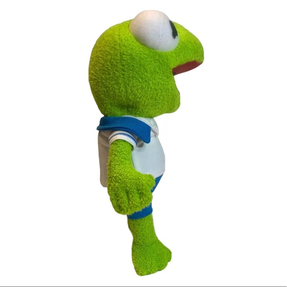 Disney Store Muppet Babies Kermit the Frog Plush Toy Doll - Picture 4 of 4